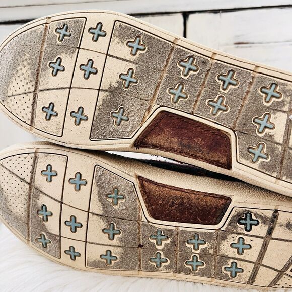 Toms Colorful Striped Aztec Southwestern Super Comfy Sneakers - Womens Size 8 - Picture 6 of 7